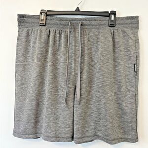 Eddie Bauer Gray Athletic Shorts Soft Jersey‎ Fabric
